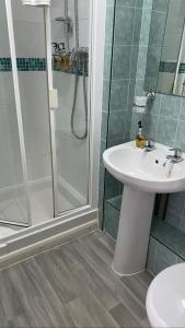 A bathroom at The Peel Aldergate 