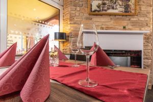 Posezení v ubytování Hotel Wettiner Hof
