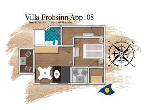 Půdorys ubytování Villa Frohsinn 08
