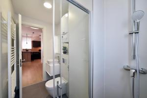 Kúpeľňa v ubytovaní On Time Apartment