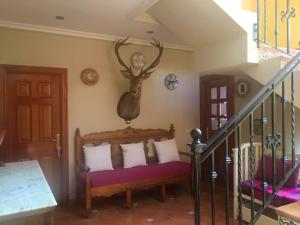 Posteľ alebo postele v izbe v ubytovaní Luxurious Villa in Arcas with Private Pool