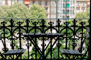 Balkón alebo terasa v ubytovaní La plaza apartment