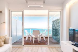 Nespecifikovaný výhled na moře nebo výhled na moře při pohledu z apartmánu
