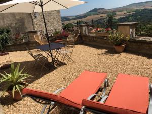 Nespecifikovaný výhled na hory nebo výhled na hory při pohledu z bed and breakfast