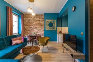 Posedenie v ubytovaní Apartament Cichy Zakątek obok fontanny Neptuna