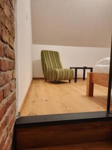 Postel nebo postele na pokoji v ubytování Apartmány Resort Na Horské