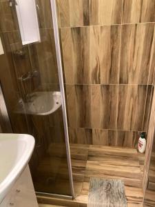 Kúpeľňa v ubytovaní Roland Apartmant Zuglo