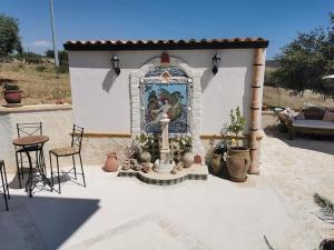 Patio alebo iná vonkajšia časť ubytovania Casa California