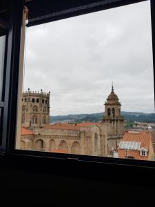 Widok na miasto Ourense z tego apartamentu