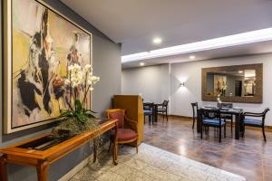 Posezení v ubytování Hotel Egina Medellin