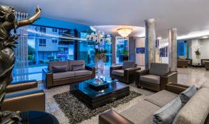 Posezení v ubytování Hotel Egina Medellin