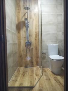 Kopalnica v nastanitvi Boutique Hotel Sleep and Wine