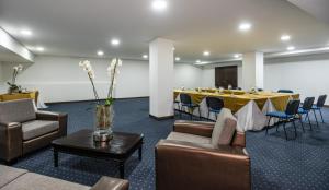 Posezení v ubytování Hotel Egina Medellin