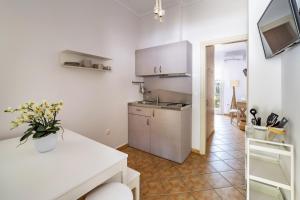 Kuchyň nebo kuchyňský kout v ubytování Nysa Residence