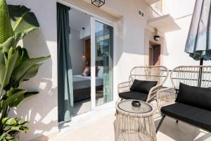 En balkon eller terrasse på Iliana & Sarra Apartment 2