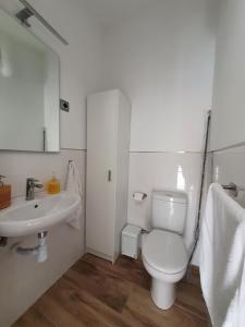 A bathroom at Casa Rural Hospitalero