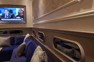 Posezení v ubytování Cosy loft Saphir Cabo Negro