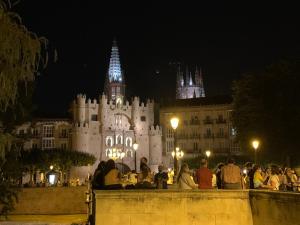 Hostia v ubytovaní Mirando a la Catedral desde plaza Vega