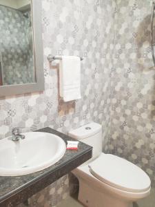 Ένα μπάνιο στο Hotel Daylu