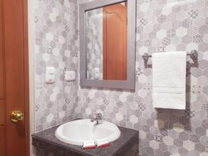 Ένα μπάνιο στο Hotel Daylu