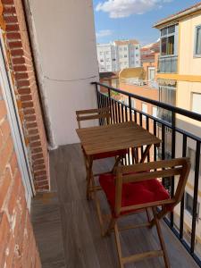 Balkón nebo terasa v ubytování Piso Badajoz