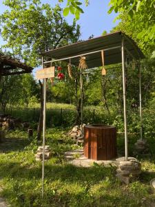 Zahrada ubytování Guest House Iaraji
