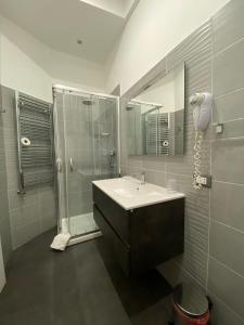 Koupelna v ubytování Amuri Room&Suite