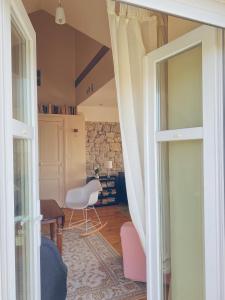 Posezení v ubytování Villa Tourelle