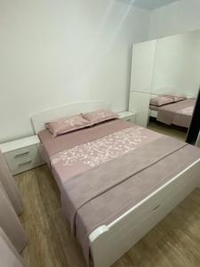 Postel nebo postele na pokoji v ubytování Apartman 02