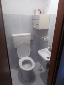 Koupelna v ubytování Apartments Tomisa