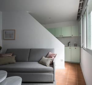 A kitchen or kitchenette at Don Fadrique Apartments by Olala Homes