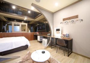 Letto o letti in una camera di HOTEL ViA