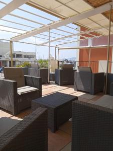 Istumisnurk majutusasutuses Albergo Stella Di Mare