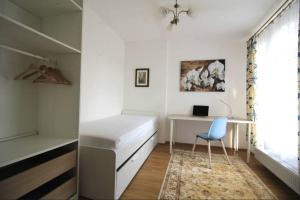 Orchidea Apartment 객실 침대