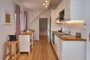 Kuchyň nebo kuchyňský kout v ubytování Landhaus Dodo