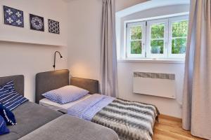 Postel nebo postele na pokoji v ubytování Landhaus Dodo