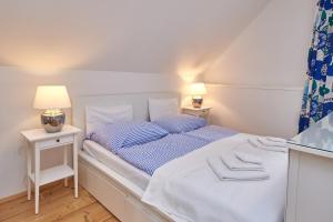 Postel nebo postele na pokoji v ubytování Landhaus Dodo