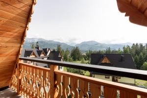 Widok na góry z tego apartamentu
