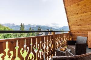 Widok na góry z tego apartamentu