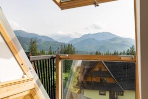 Widok na góry z tego apartamentu