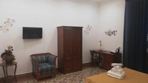 Telewizja i/lub zestaw kina domowego w obiekcie Hotel Tonic