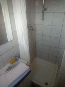 Koupelna v ubytování Apartments Tomisa