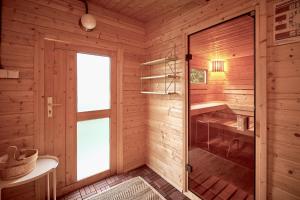 Koupelna v ubytování Landhaus Dodo