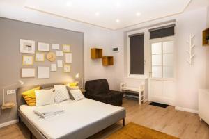 Posteľ alebo postele v izbe v ubytovaní RP2 Apartment