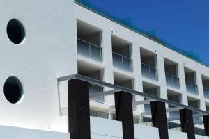 Budova, kde se aparthotel nachází