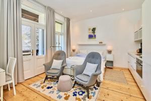 Posezení v ubytování Landhaus Blauer Spatz Reichenau an der Rax