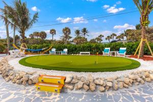 a miniature golf course at a resort at Avalon in Stuart