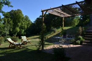 A garden outside Il Venaio