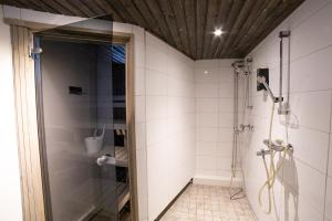 Koupelna v ubytování Motel Tornio