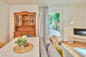 Et tv og/eller underholdning på Altstadt Apartments Melk mit Sauna